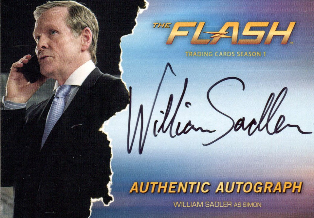 2016 Flash Season 1 William Sadler as Simon Autograph Card WS   - TvMovieCards.com