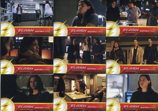 2017 DC Flash Season 2 Quotable Cisco Chase Card Set Q01-9   - TvMovieCards.com