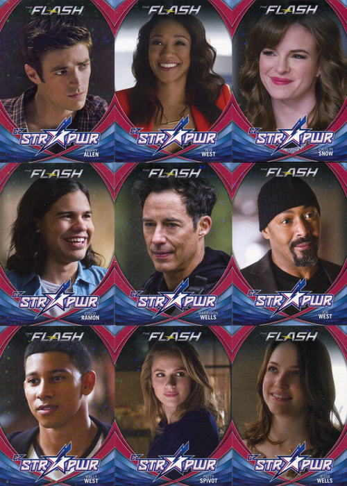 2017 DC Flash Season 2 Red Character Bios Parallel Chase Card Set CB01 thru CB13   - TvMovieCards.com