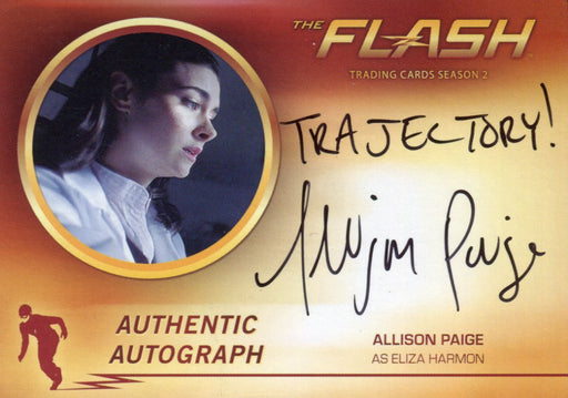 2017 Flash Season 2 Allison Paige as Eliza Harmon Autograph Card AP1   - TvMovieCards.com