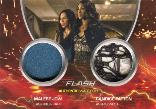 2017 Flash Season 2 Linda Park and Iris West Dual Wardrobe Costume Card DM1   - TvMovieCards.com