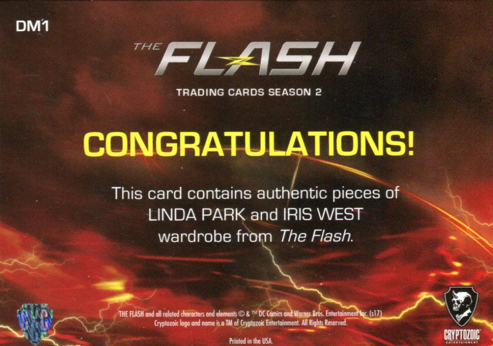 2017 Flash Season 2 Linda Park and Iris West Dual Wardrobe Costume Card DM1   - TvMovieCards.com