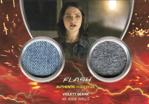 2017 Flash Season 2 Violett Beane Jesse Wells Double Wardrobe Costume Card DM2   - TvMovieCards.com