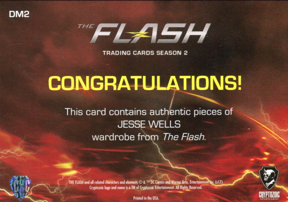 2017 Flash Season 2 Violett Beane Jesse Wells Double Wardrobe Costume Card DM2   - TvMovieCards.com