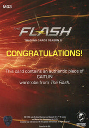2017 Flash Season 2 Danielle Panabaker as Caitlin Wardrobe Costume Card M03   - TvMovieCards.com