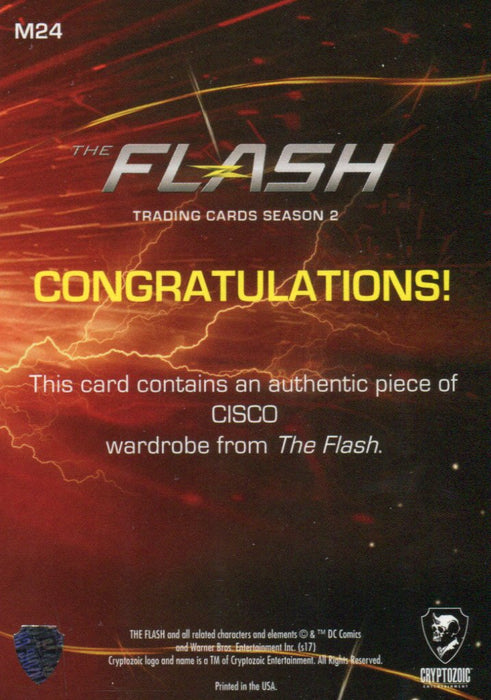 2017 Flash Season 2 Carlos Valdes as Cisco Wardrobe Costume Card M24   - TvMovieCards.com