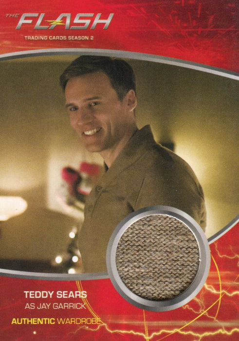 2017 Flash Season 2 Teddy Sears as Jay Garrick Wardrobe Costume Card M21   - TvMovieCards.com