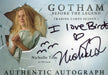 2016 Gotham Season 1 Nicholle Tom as Mirium Autograph Card NT   - TvMovieCards.com