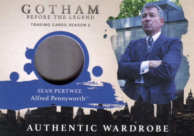 2017 Gotham Season 2 Alfred Pennyworth Wardrobe Costume Card M14   - TvMovieCards.com