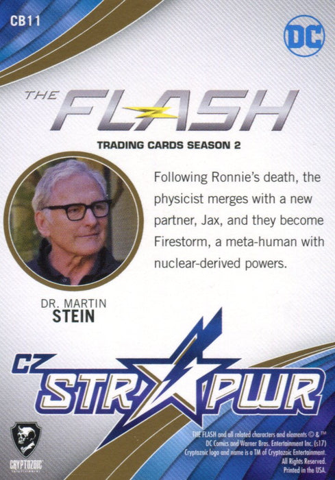 2017 Flash Season 2 Dr. Martin Stein Star Power Parallel Chase Card CB11 #19/25   - TvMovieCards.com