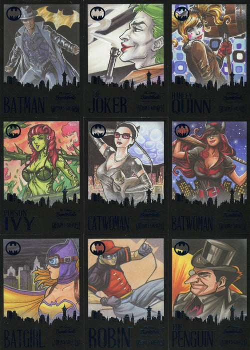 2019 DC Comics Bombshells III Gotham's Greatest Chase Card Set GG1-9 Cryptozoic   - TvMovieCards.com