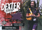 DEXTER Season 4 Wardrobe Costume Card Christine Hill D4-C CHI   - TvMovieCards.com