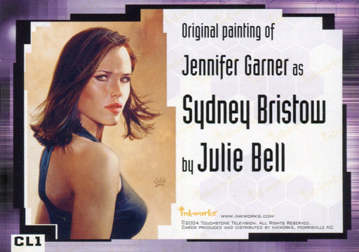 Alias Season 3 Artist Julie Bell Case Loader Autograph Card CL1   - TvMovieCards.com