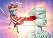 Comic Book Legal Defense Fund Liberty Puzzle Stickers Chase Card Set 9 Cards   - TvMovieCards.com