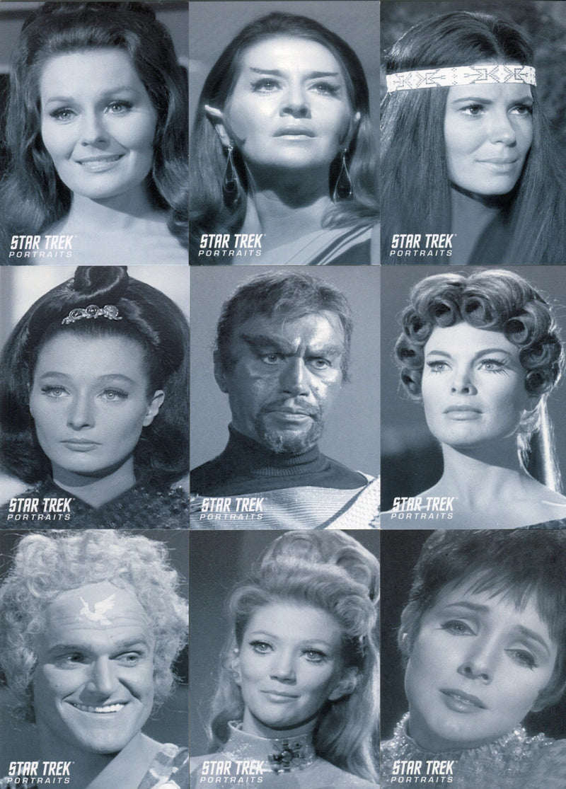 Star Trek 2009 TOS Archives (Season 3) Portraits Chase Card Set of 18 M46 - M63 - TvMovieCards.com