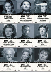 Star Trek 2009 TOS Archives (Season 3) Portraits Chase Card Set of 18 M46 - M63 - TvMovieCards.com
