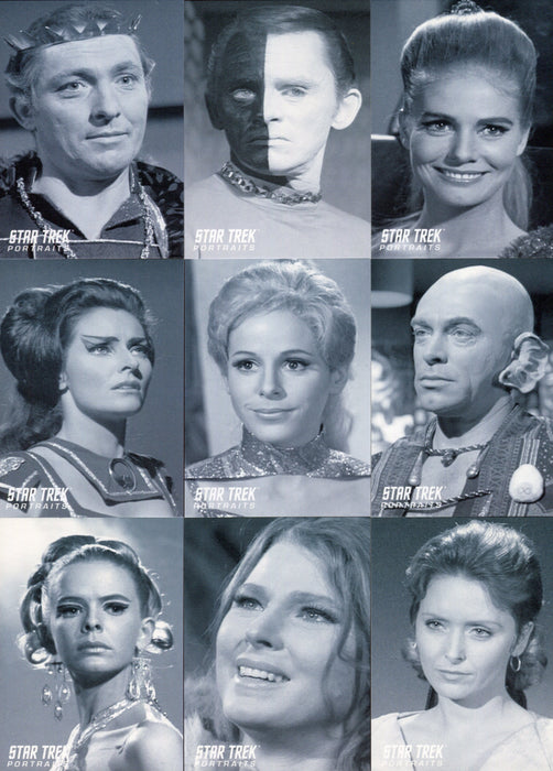 Star Trek 2009 TOS Archives (Season 3) Portraits Chase Card Set of 18 M46-M63   - TvMovieCards.com