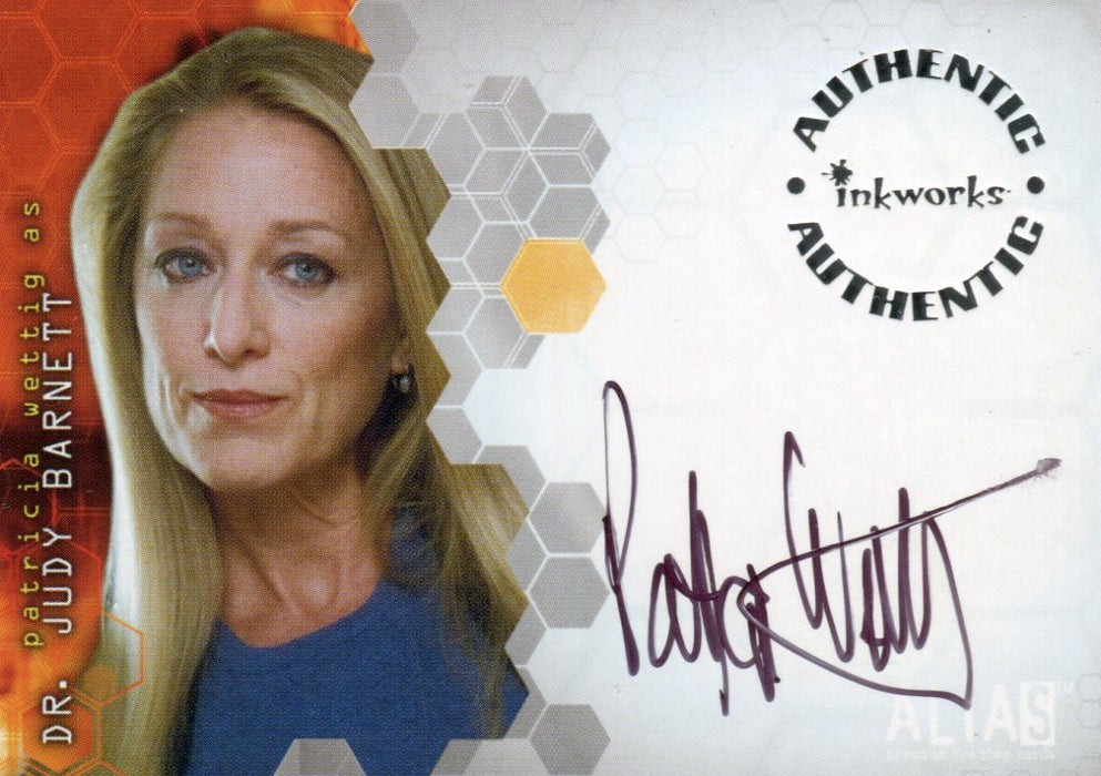 Alias Season 2 Patricia Wettig as Dr. Judy Barnett Autograph Card A15   - TvMovieCards.com