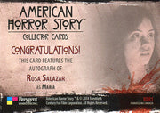 American Horror Story 1 Rosa Salazar as Maria Autograph Card ROR1   - TvMovieCards.com