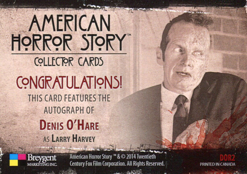 American Horror Story 1 Denis O'Hare as Larry Harvey Autograph Card DOR2   - TvMovieCards.com