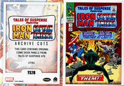 Avengers The Silver Age Double Comic Archive Cuts Chase Card TS78 #27/63   - TvMovieCards.com