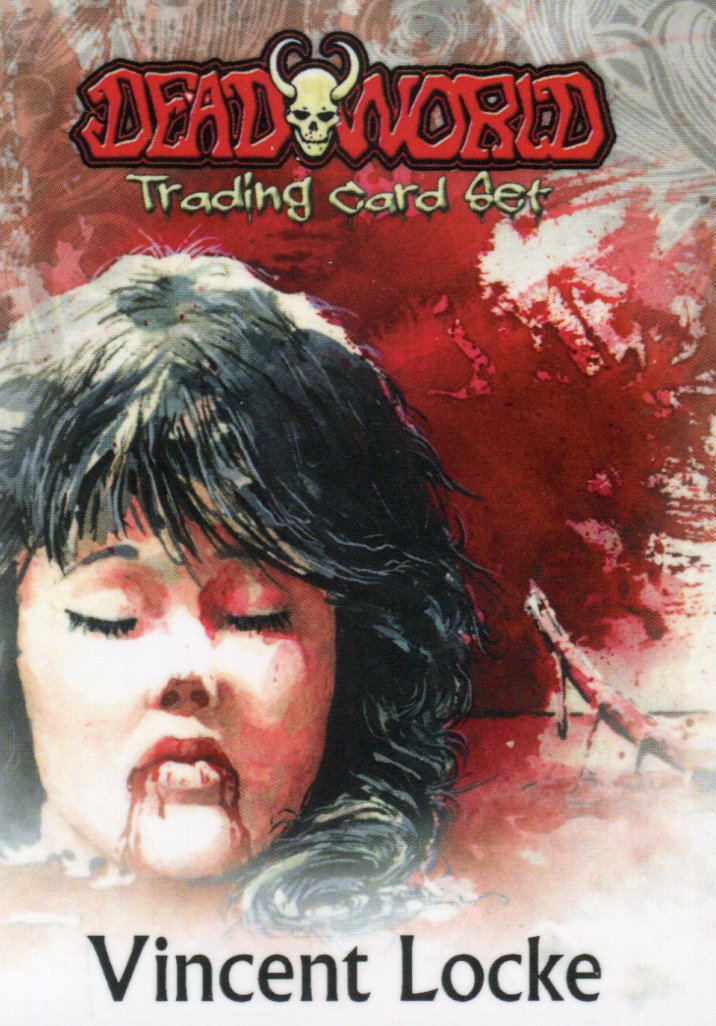 Dead World Vincent Locke Z Chase Card DZ-VL1  Breygent 2012 DEADWORLD   - TvMovieCards.com