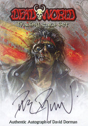 Dead World David Dorman Autograph Card Breygent 2012 DEADWORLD   - TvMovieCards.com
