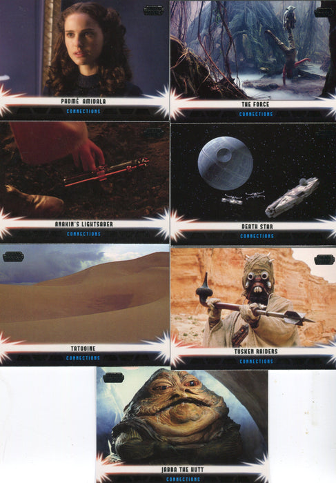 Star Wars Jedi Legacy Connections Chase Card Set 15 Cards C-1 thru C-15 Topps   - TvMovieCards.com