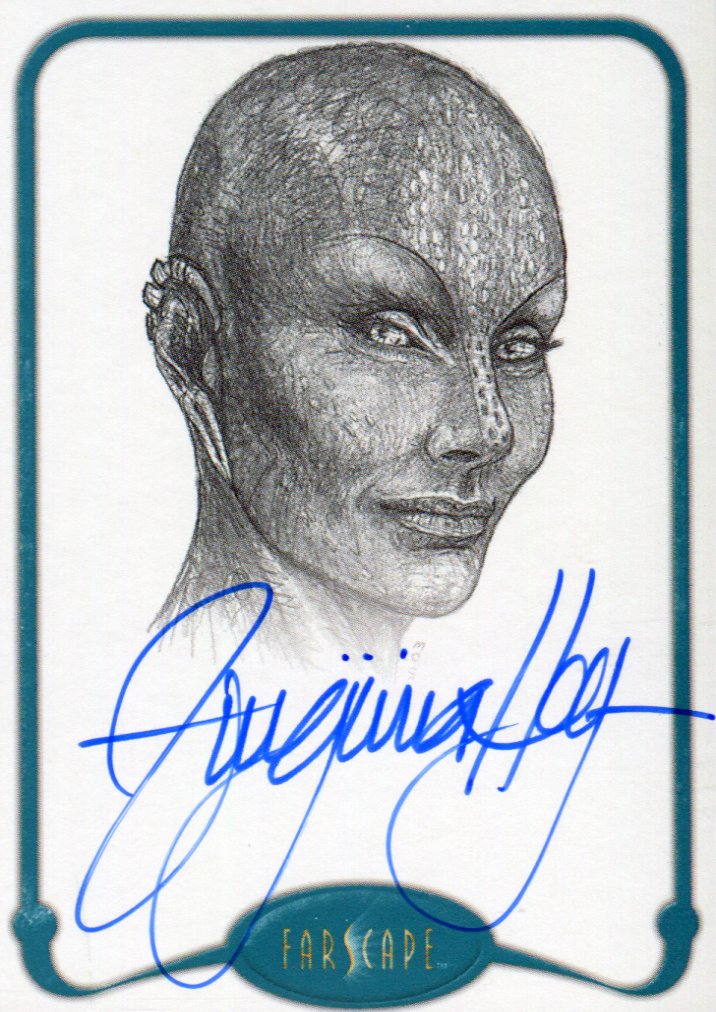 Farscape Season 4 Artifex Expansion Virginia Hey Autograph Card XH6   - TvMovieCards.com