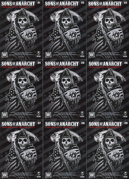 2015 Sons of Anarchy Season 6 & 7 Brawl Puzzle Chase Card Set Z1 - Z9   - TvMovieCards.com