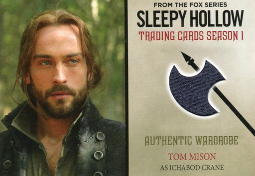 Sleepy Hollow Season One Ichabod Crane Wardrobe Costume Card M09 2014   - TvMovieCards.com