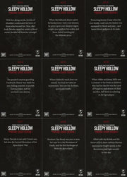 Sleepy Hollow Season One Monsters Chase Card Set MN1-9 Cryptozoic 2015   - TvMovieCards.com