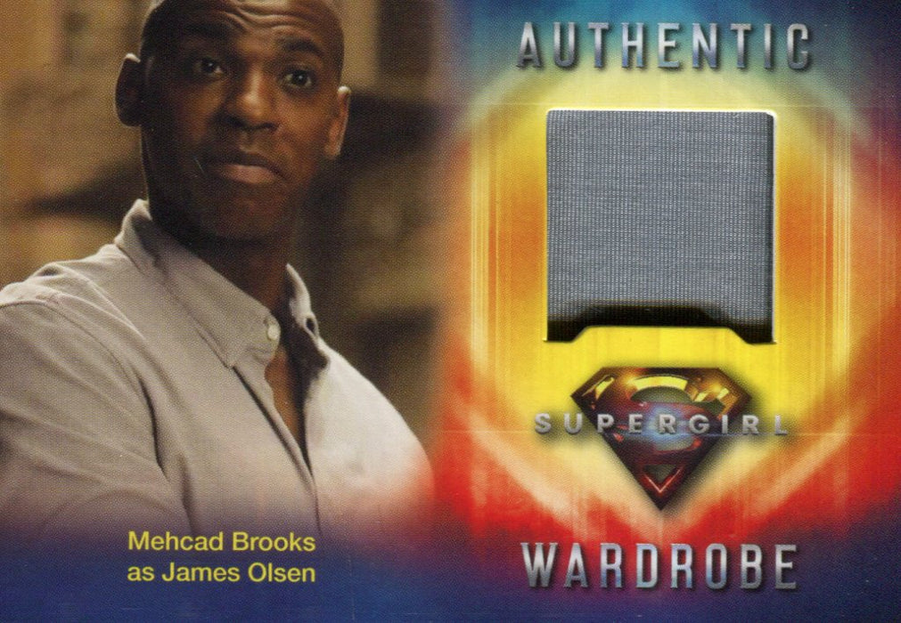 Supergirl Season 1 Mehcad Brooks as James Olsen Wardrobe Costume Card M21   - TvMovieCards.com