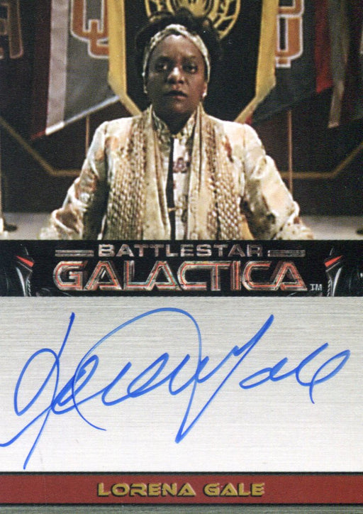Battlestar Galactica Season One Lorena Gale Autograph Card   - TvMovieCards.com