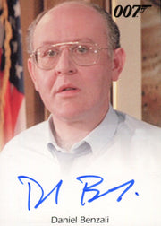 James Bond 50th Anniversary Series One Daniel Benzali Autograph Card   - TvMovieCards.com
