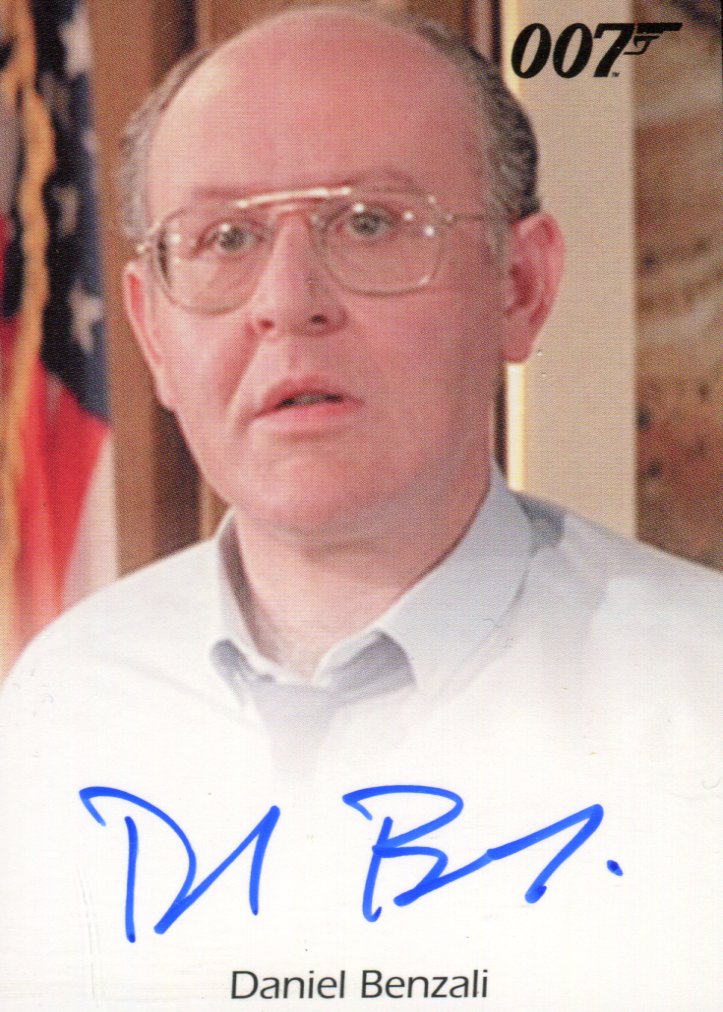 James Bond 50th Anniversary Series One Daniel Benzali Autograph Card   - TvMovieCards.com
