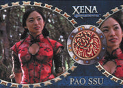 Xena Dangerous Liaisons Marie Matiko as Pao Ssu Costume Card C1   - TvMovieCards.com