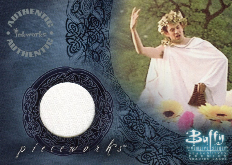 Buffy The Vampire Slayer Season 7 Pieceworks Toga Costume Card PW-1   - TvMovieCards.com