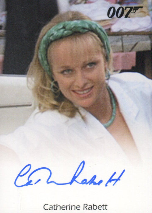 James Bond 50th Anniversary Series Two Catherine Rabett Autograph Card james-bond-50th-anniversary-series-two-catherine-rabett-autograph-card