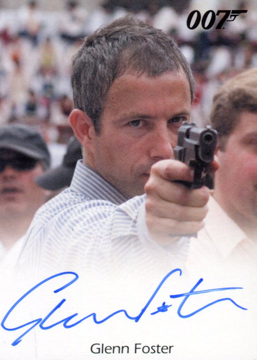 James Bond 2009 Archives Glenn Foster Autograph Card   - TvMovieCards.com