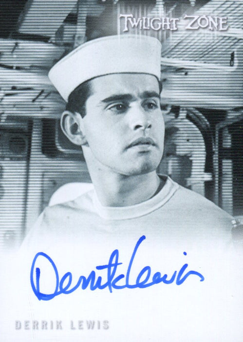 Twilight Zone Archives 2020 Derrik Lewis as Helmsman Autograph Card A-173   - TvMovieCards.com