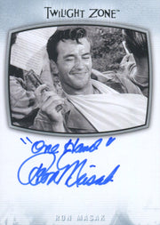 Twilight Zone Archives 2020 Ron Masak One Hand Autograph Card AI-25   - TvMovieCards.com