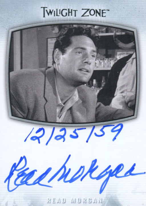 Twilight Zone Archives 2020 Read Morgan "12/25/59" Autograph Card AI-34   - TvMovieCards.com