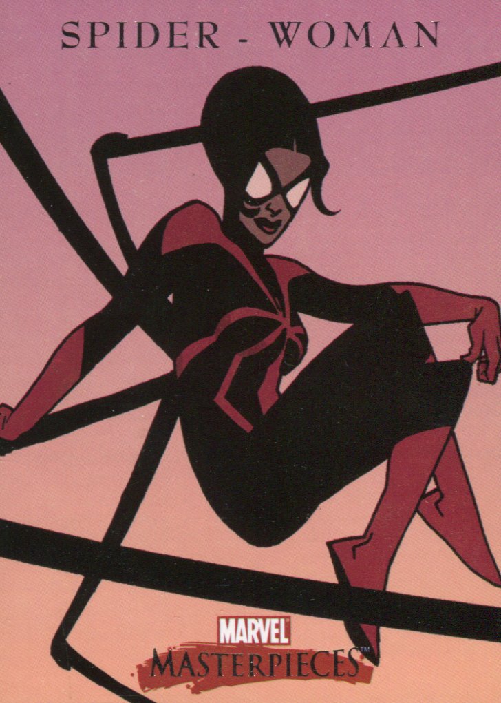 Marvel Masterpieces 3 Upper Deck 2008 Promo Card P7 Spider-Woman   - TvMovieCards.com