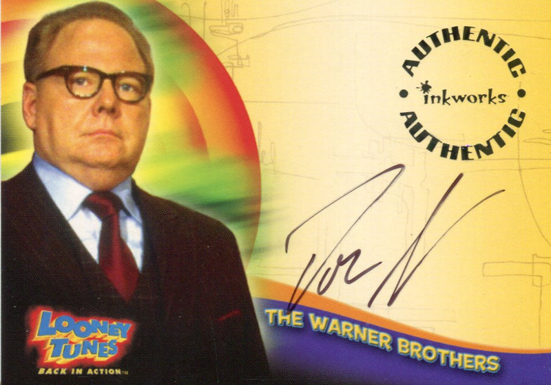 Looney Tunes Back In Action Movie Dan Stanton Autograph Card A6   - TvMovieCards.com