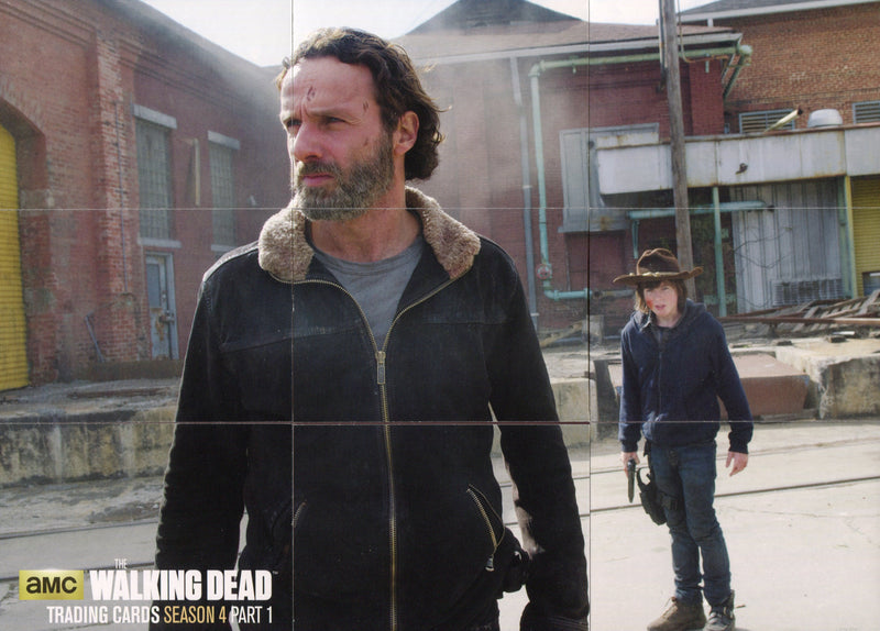 Walking Dead Season 4 Part 1 Terminus Puzzle Chase Card Set Z1 thru Z9   - TvMovieCards.com