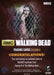 Walking Dead Season 4 Part 1 Walker's Wardrobe Costume Card M05   - TvMovieCards.com