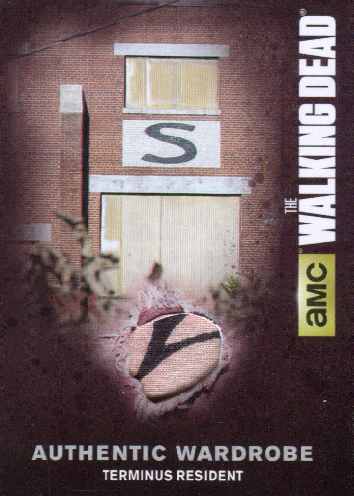 Walking Dead Season 4 Part 1 Terminus Resident's Wardrobe Costume Card M10.8   - TvMovieCards.com