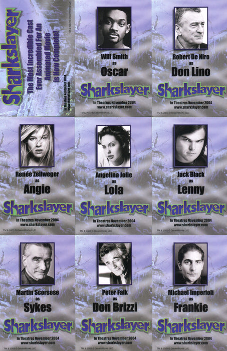 Sharkslayer Preview Card Set 12 Cards Dreamworks 2003   - TvMovieCards.com