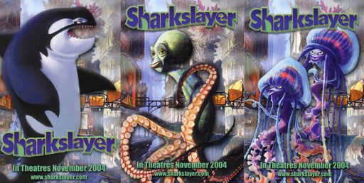 Sharkslayer Preview Card Set 12 Cards Dreamworks 2003   - TvMovieCards.com